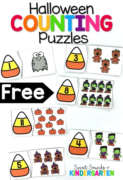 Halloween Counting Puzzles