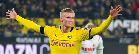 El noruego erling haaland marcó un doblete ante el parís saint germain en su debut en champions league con borussia dortmund. Borussia Dortmund new boy Haaland makes best U21 XI debut