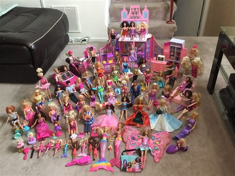 Huge Barbie Collection Over 140 Pieces Not Selling Separately There Are Over 140 Pieces In