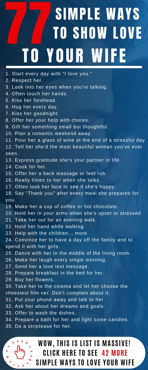 Cute quotes about love for her. 77 Simple Tips on How To Love Your Wife and Make Her Feel ...