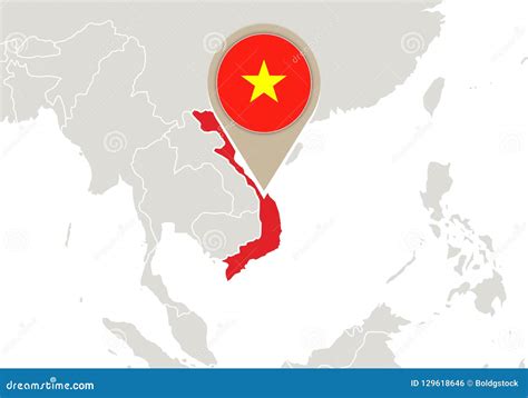 Mapa De Vietnam Ilustraci N De Vectores Mapa Mundial Mapa De Vietnam