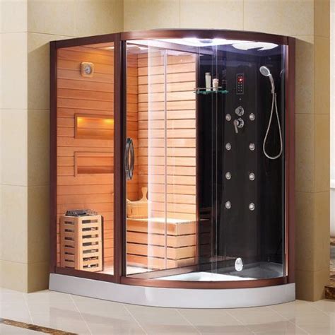 China Satin Al Profile Steam Sauna Wet Room With Massage Jets K9707 China Wet Room Sauna Room