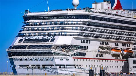 Carnival Cruise Ships Collide Glory Sets Sail After Crash Repairs