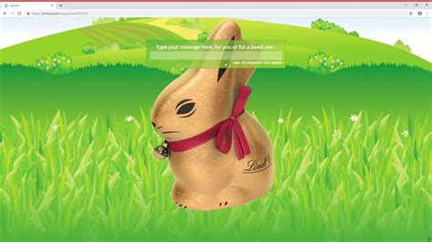 Lindt Golden Bunny In Interactive 3d With Text Personalization Youtube