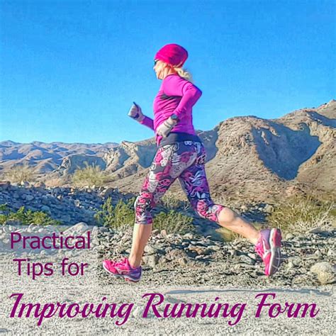 Practical Tips For Improving Running Form