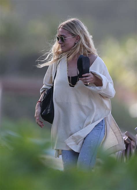 Ashley Olsen In Jeans On Vacation In St Barth Gotceleb