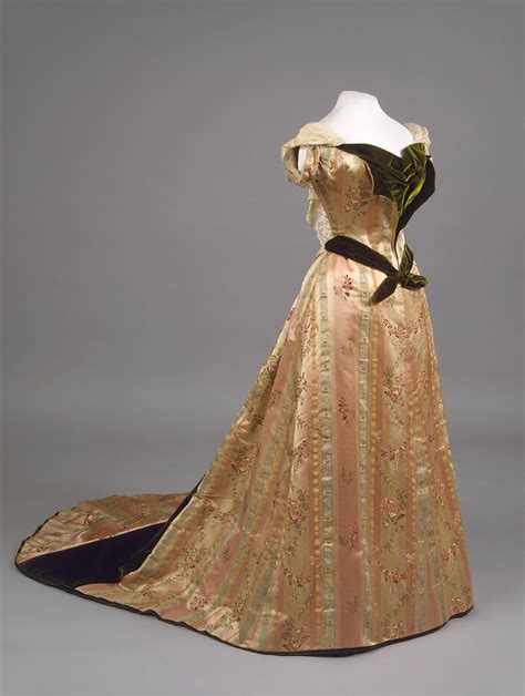 Evening Dress Of Empress Maria Feodorovna French House Of Worth 1890
