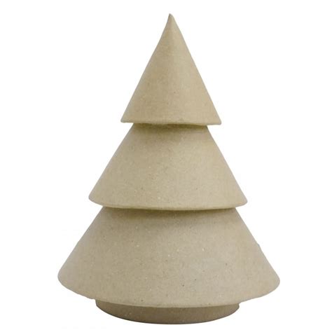 Round Paper Mache Christmas Tree 18cm Craft And Hobbies From Crafty Arts Uk