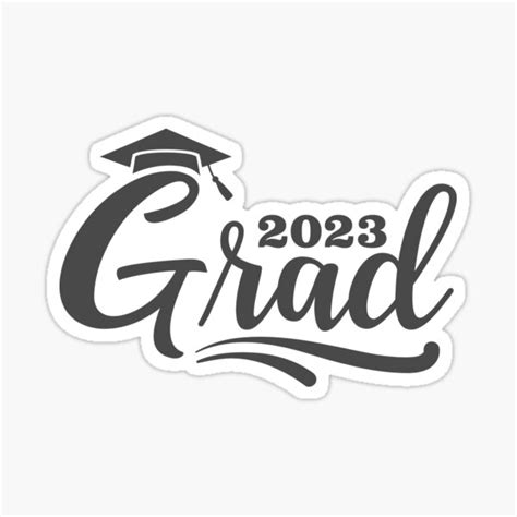 Class Of 2023 Graduate 2023 Seniors Sticker For Sale By