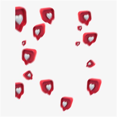 Instagram like notification free vector. 3d Instagram Likes Png - Instagram Transparent PNG ...