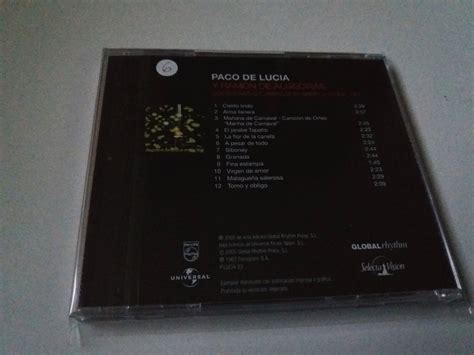 Paco De Lucia Y Ramon De Algeciras Dos Guitarras Flamencas En America Latina Cd Ebay