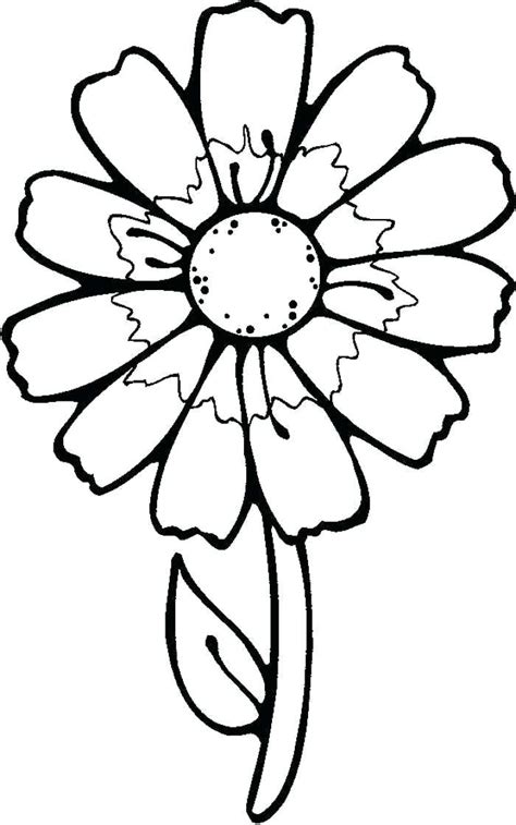Our coloring game allows children to. Flower Drawing For Kids | Free download on ClipArtMag
