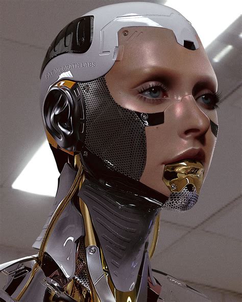 Female Cyborg Telegraph