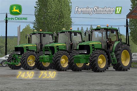John Deere 75307430 Fs17 Mod Mod For Farming Simulator 17 Ls Portal