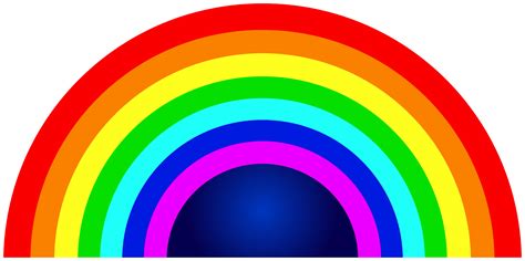Rainbow Half Circle 1192271 Png