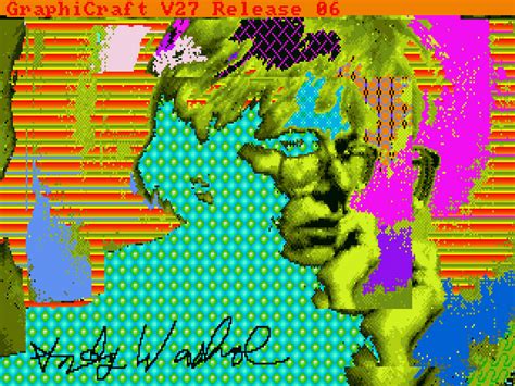 Computer art is any art in which computers play a role in production or display of the artwork. Retrocomputing Brings Warhol's Lost Digital Art Back to ...