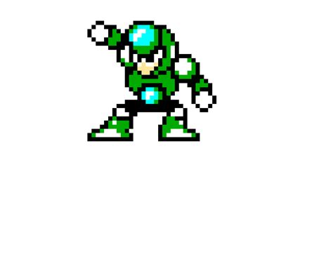 Crystal Man Mega Man 5 Pixel Art