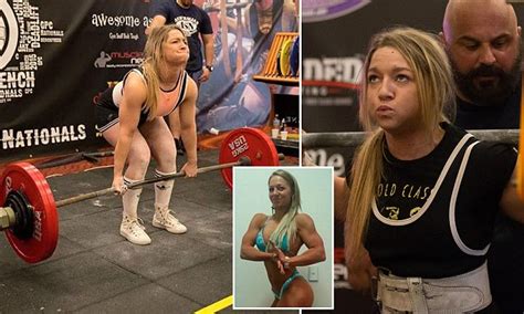 Jen Smith Powerlifter Can Lift Three Times Her Own Body Weight Daily