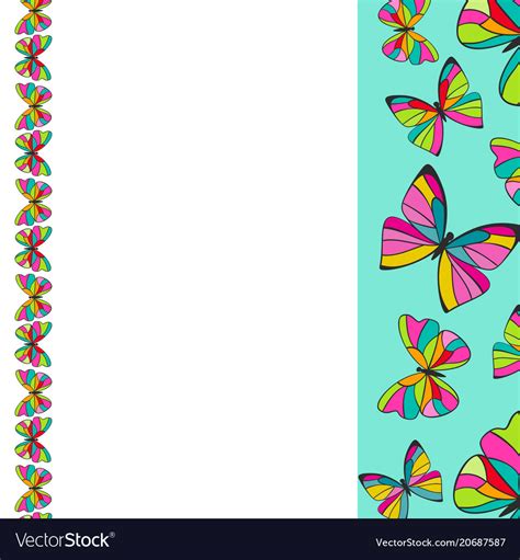 Butterfly Border Design