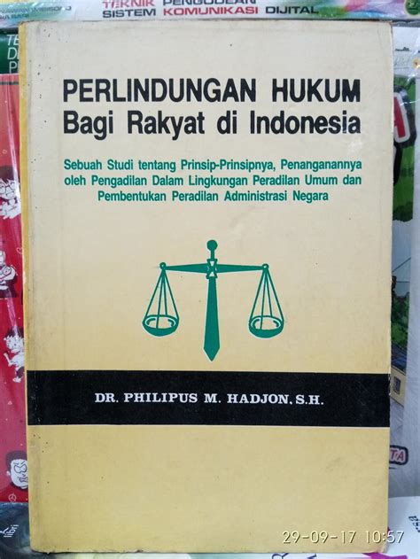 Jual PERLINDUNGAN HUKUM Bagi RAKYAT Di INDONESIA DR PHILIPUS M