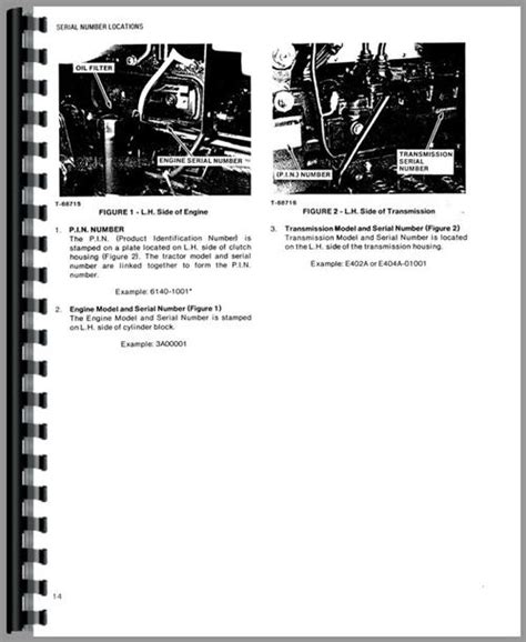 Allis Chalmers 6140 Tractor Operators Manual