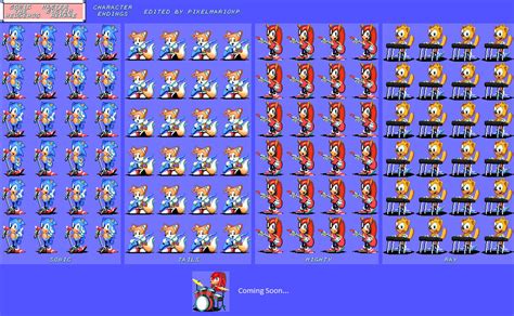 Sonic Sms Remake Character Ending Credits Wip By Pixelmarioxp On