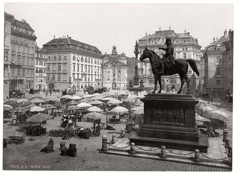Historic Bandw Photos Of Vienna Austro Hungary 19th
