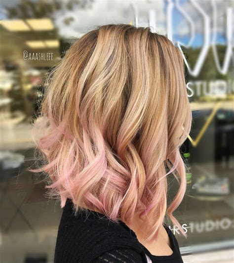 20 Light Pink Blonde Balayage Fashionblog