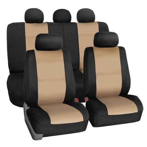 They might not look as good as the original seats but they have a functional purpose. FH Group Neoprene Waterproof Full Set Car Seat Covers ...