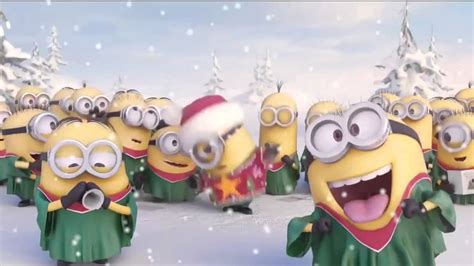 Minions Singing Jingle Bell Merry Christmas 2014 Youtube