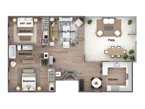 Open Concept Single Story Open Floor Plans Modern Homes Usually