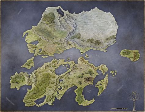 World Of Rhune Fantastic Maps