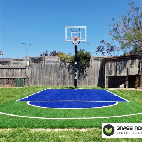 Diy Backyard Basketball Court Australia Step By Step Instructions For