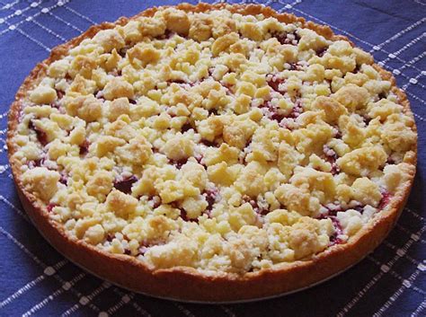 Mehl mit zucker, vanillezucker und salz in einer schüssel vermischen. Pudding-Streusel-Kuchen von Stetim | Chefkoch.de