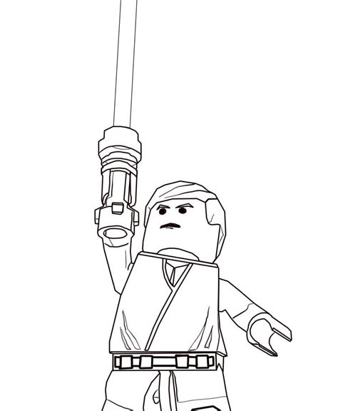 Take a look at our many other coloring pages. Lego Luke Skywalker Coloring Pages at GetColorings.com ...