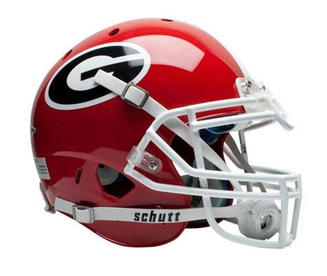 Georgia Bulldogs Schutt Xp Authentic Full Size Helmet Detroit Game Gear