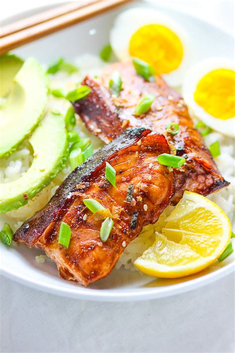 15 Minute Easy Teriyaki Salmon Spice The Plate