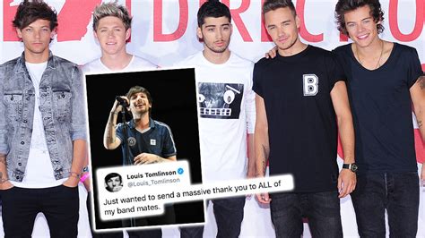 Louis Tomlinson Is ‘so Proud Of One Direction Bandmates In Heartfelt