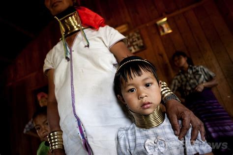 少数民族カヤン、首を伸ばす女性たち ミャンマー 写真20枚 国際ニュース：afpbb News