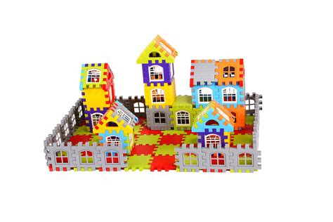 Arnamor 72 Pcs Mega Jumbo Happy Home House Building Blocks With Attractive Windows And Smooth