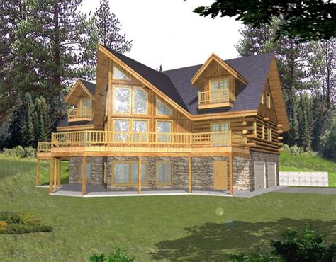 You can select one or bring your own to us so that we can assist with building your dream home. 3 Bedroom, 3 Bath Log Cabin House Plan - #ALP-04Z7 ...