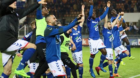 Racing club de france (football). Racing Club de Strasbourg : "On a gravi la montagne et on ...