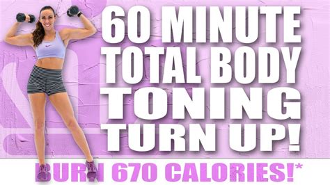 60 Minute Full Body Toning Workout 🔥670 Calories 🔥sydney Cummings