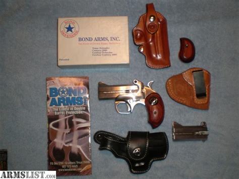 Armslist For Sale Bond Derringer 45lc410 With Extra 35738 Barrel Set And Holsters