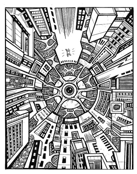 Surreal City Psychedelics By Hey Apathy Comics On Deviantart