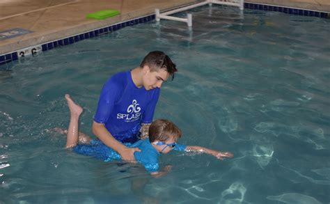 2018 Summer Swim Lessons With Instructor Fynn School Age 1 Splash