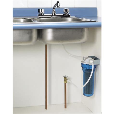 【dedicated faucet & brass feed water adapter valve included】: Undersink Water Filter Kitchen Faucet. Separate Faucet not ...