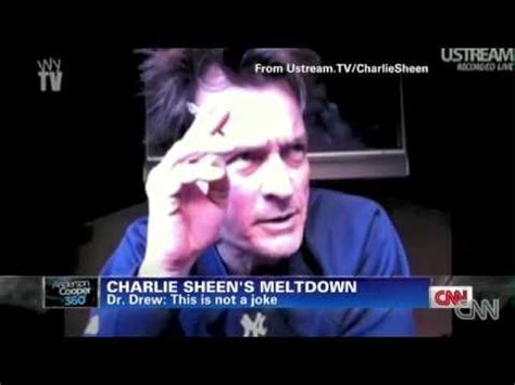 Charlie Sheen S Meltdown Dr Drew Sheen S Condition Not A Joke 09 03