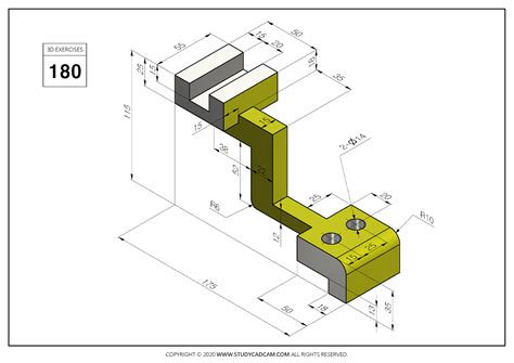 3d Cad Exercises 180