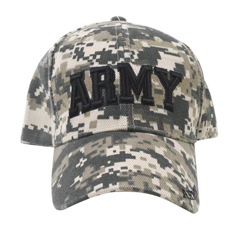 Officially Licensed Us Army Camo Baseball Hat Military Veteran Ball Cap